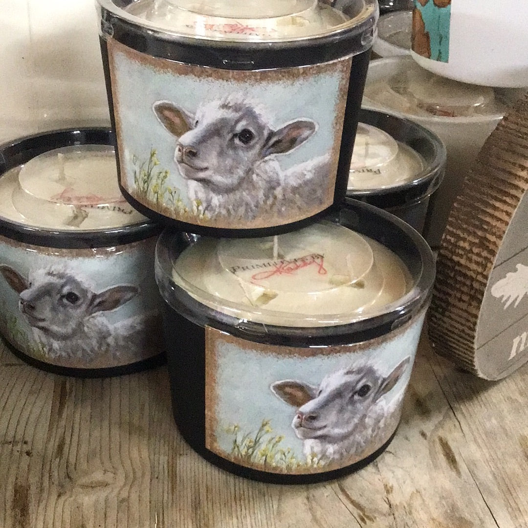 Vanilla Sheep Jar Candle