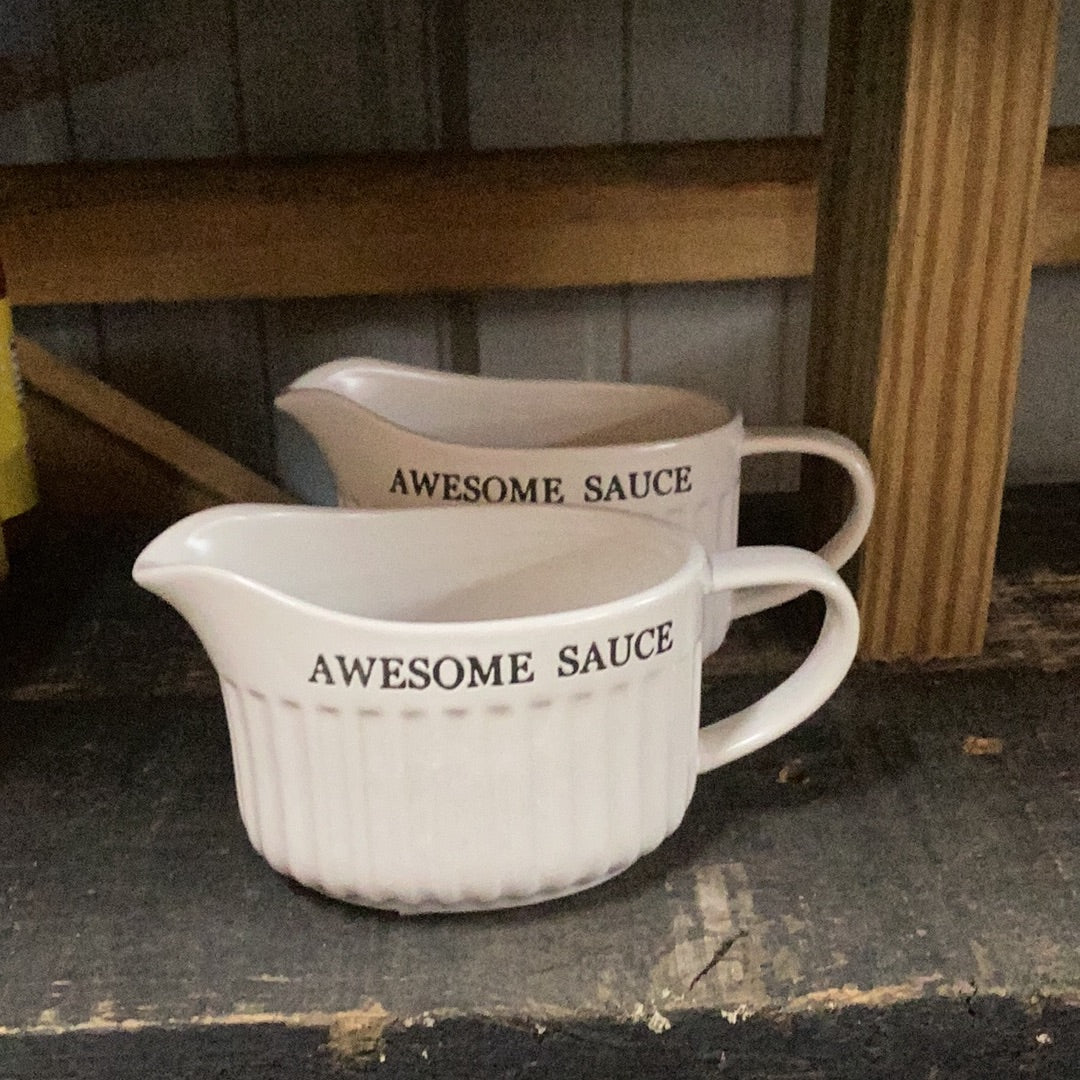 Awesome Sauce gravy boat