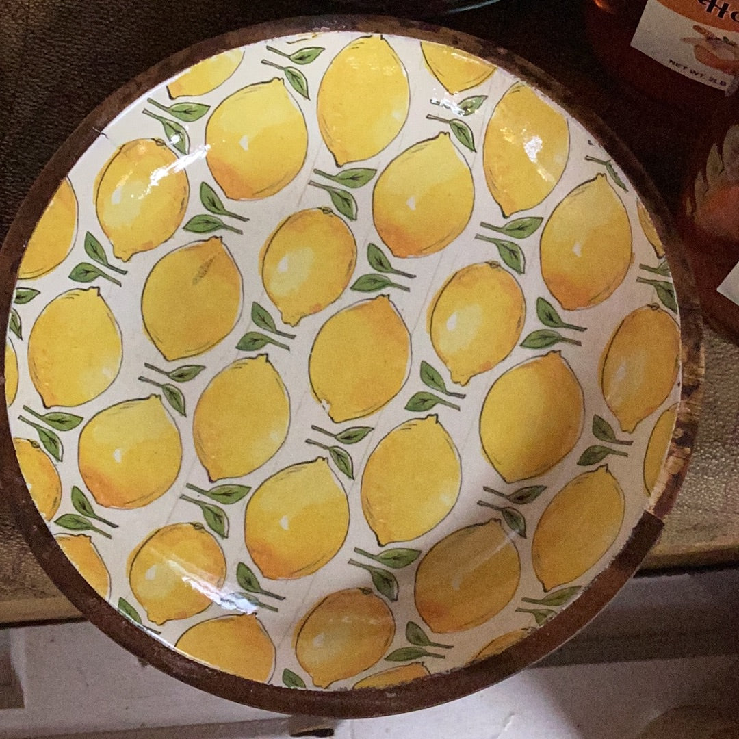 Serving Bowl - Lots Of Lemons