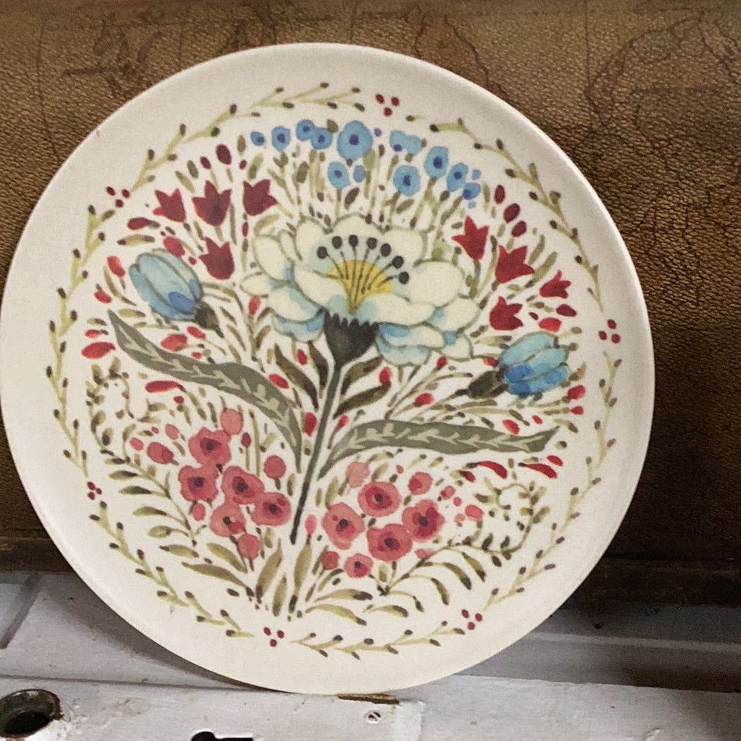 Plate ask - Floral