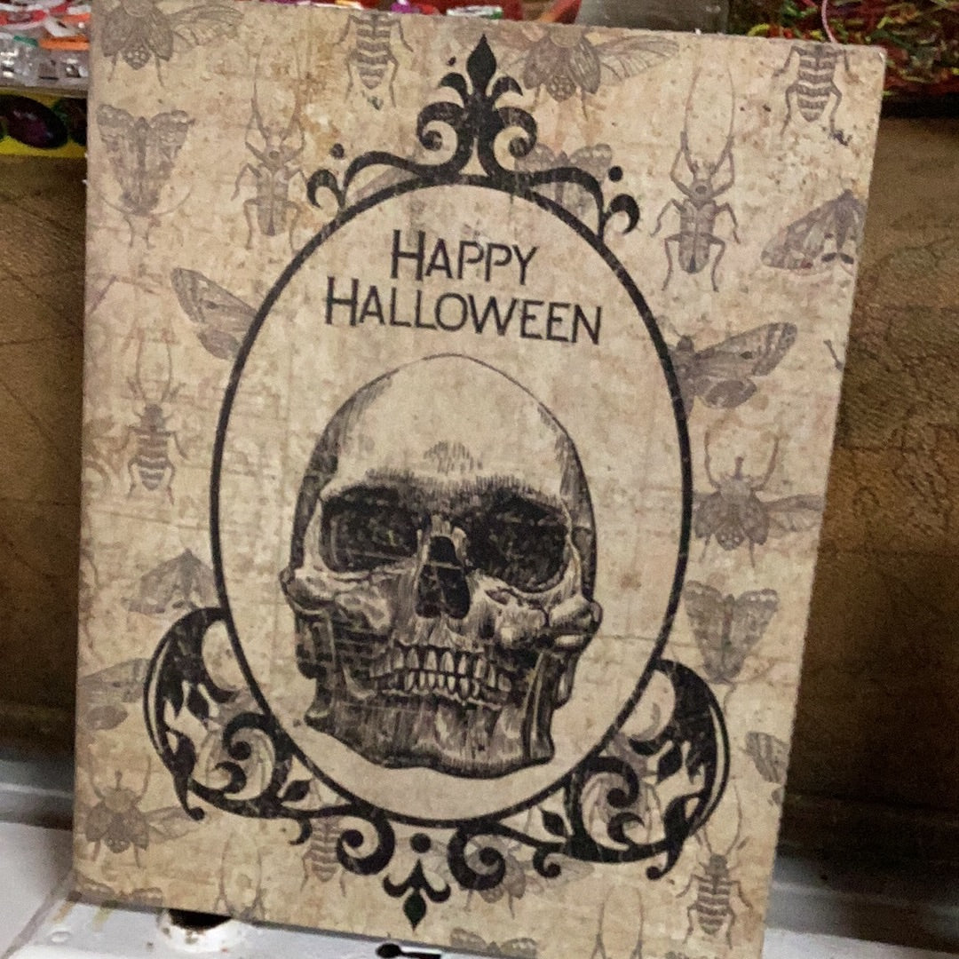 Box Sign - Happy Halloween