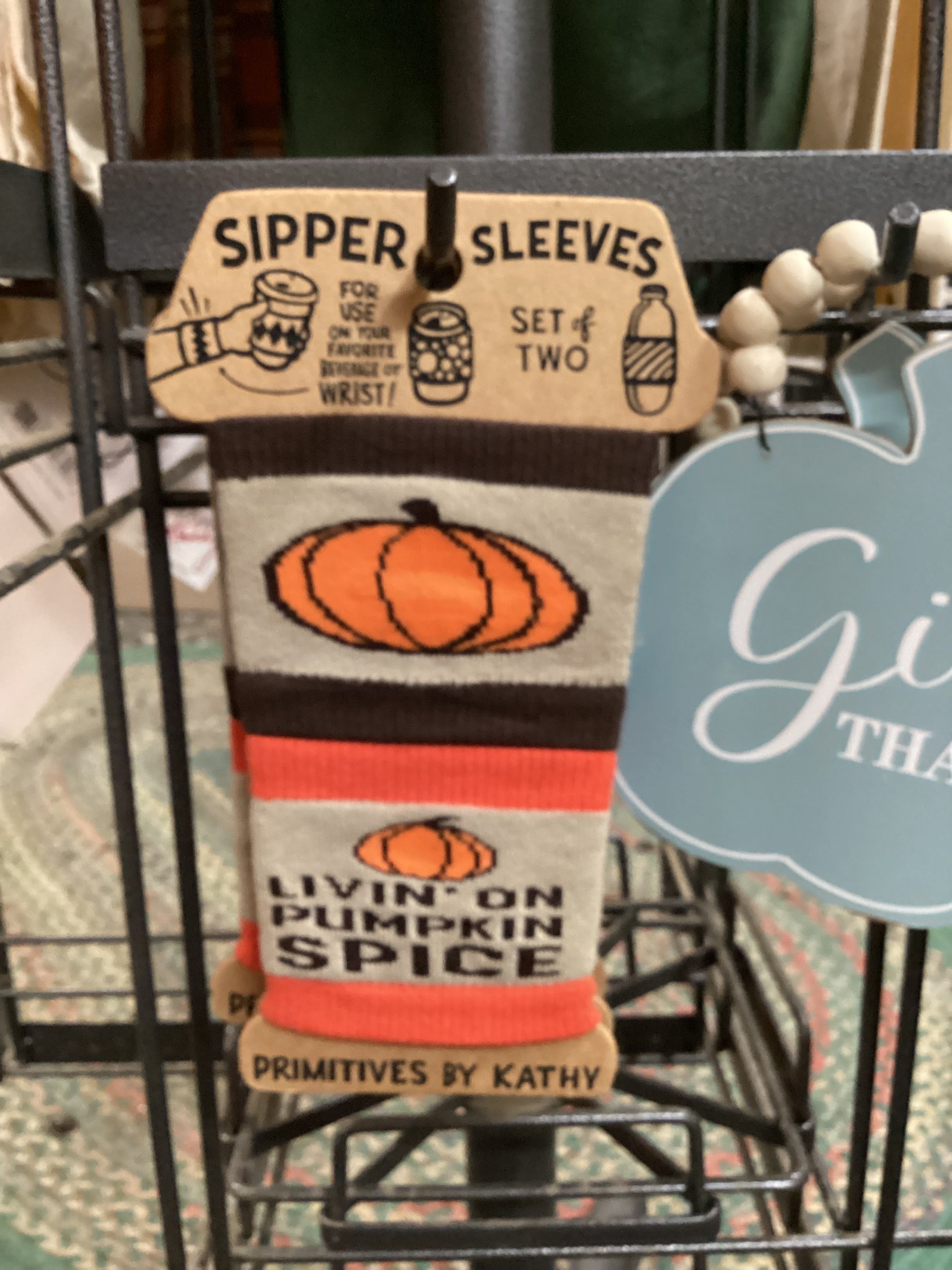 Sipper Sleeves - Pumpkin Spice