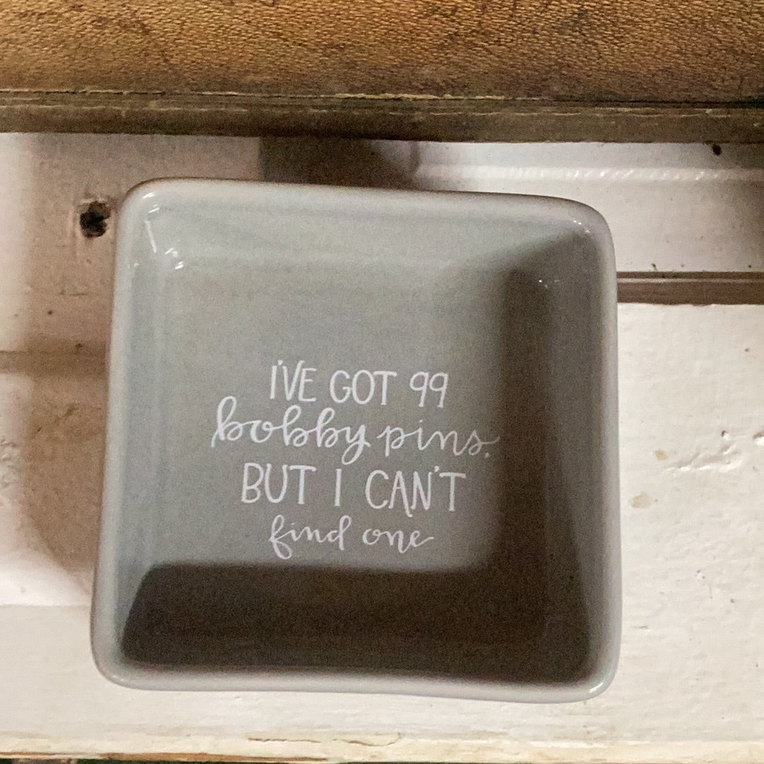 Trinket Tray - Bobby Pins