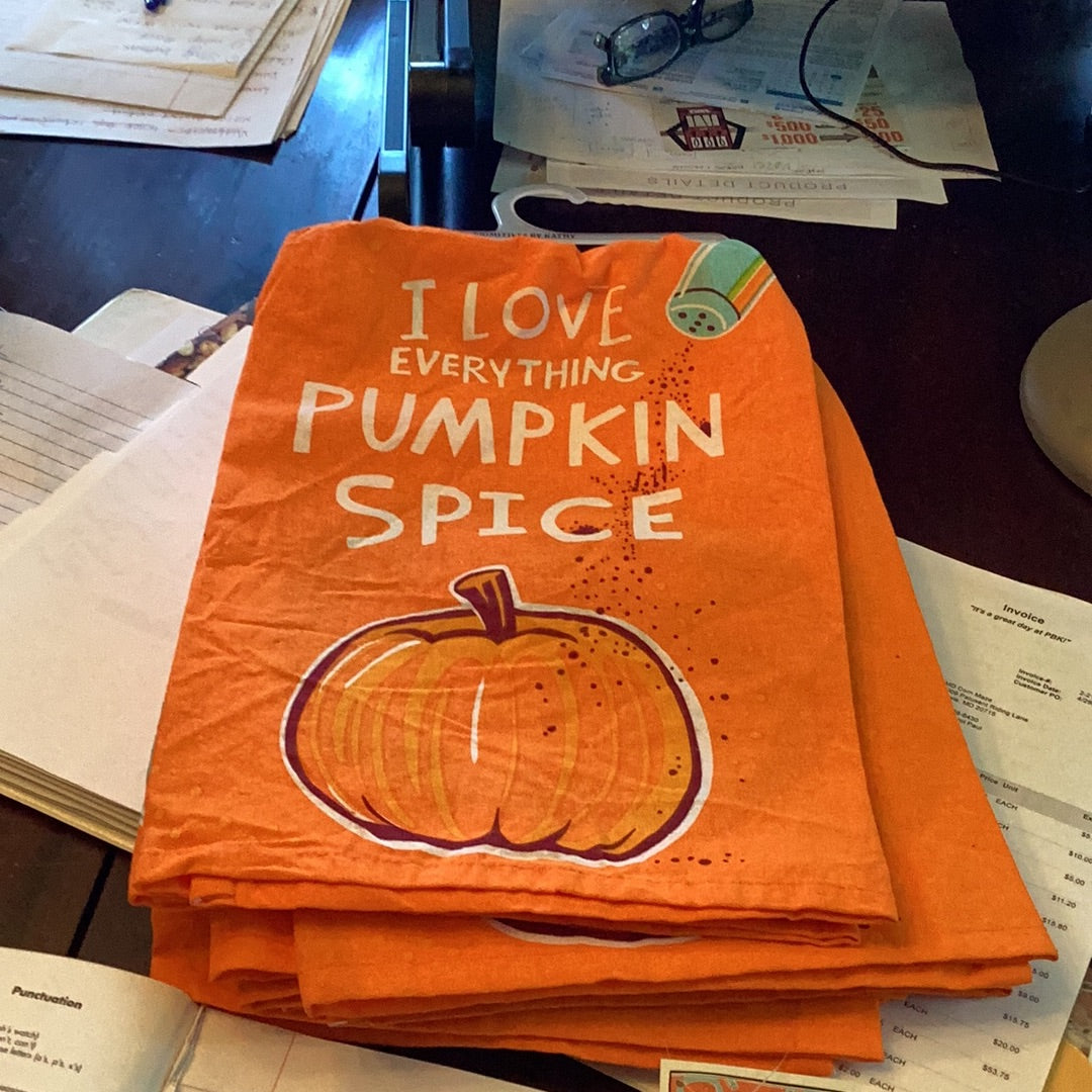 Kitchen towel-pumpkin spice